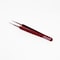 Excel Blades Straight Point Tweezers Needle Point Precision Tweezers Red, 12pk 30427 - alternate 6